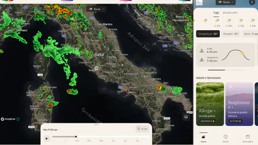 The Weather Channel screenshot