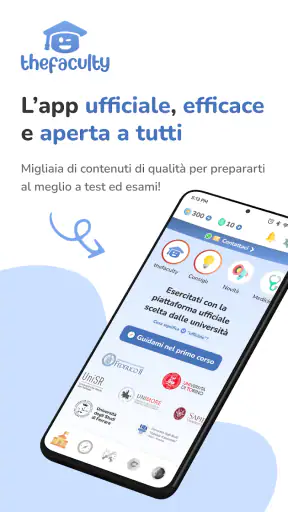 thefaculty: test, tolc e sfide screenshot
