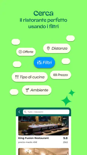 TheFork ristoranti e offerte screenshot