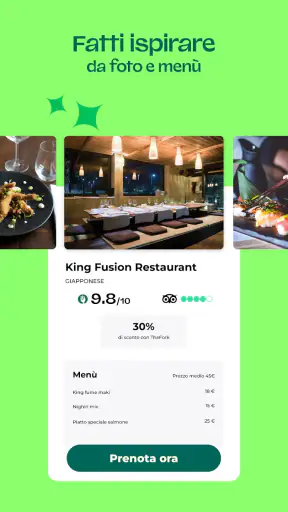 TheFork ristoranti e offerte screenshot