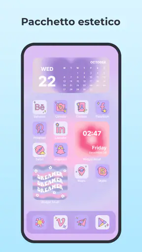 Themes: Widget E Cambio Icone screenshot