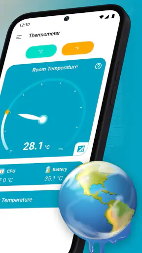 Thermometer Room Temperature screenshot
