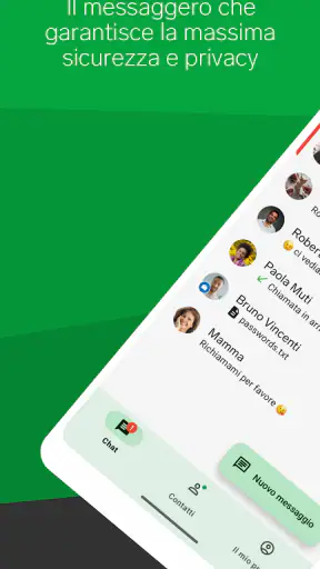 Threema. App messaggi sicura screenshot