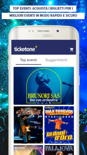 TicketOne.it screenshot