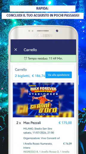 TicketOne.it screenshot