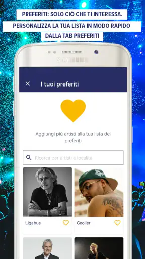 TicketOne.it screenshot