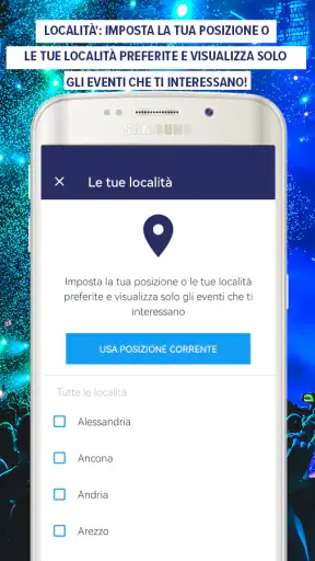TicketOne.it screenshot