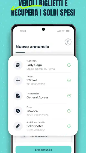 Ticketoo - Biglietti tra Fan screenshot