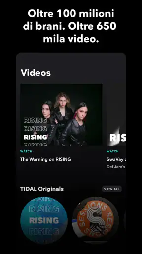 TIDAL Music screenshot