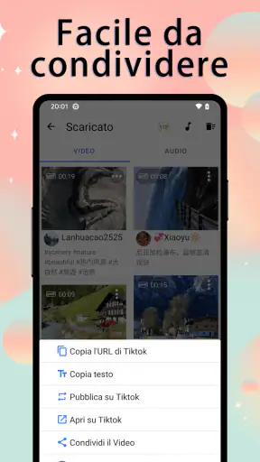 TikSaver: rimozione filigrana screenshot
