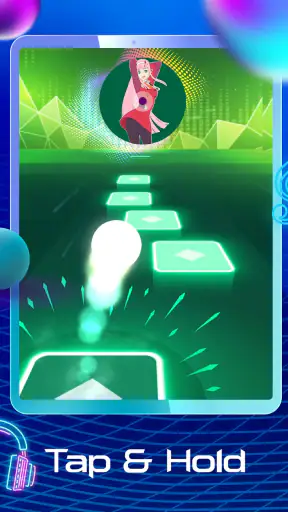 Tiles Hop EDM Rush Music Game screenshot
