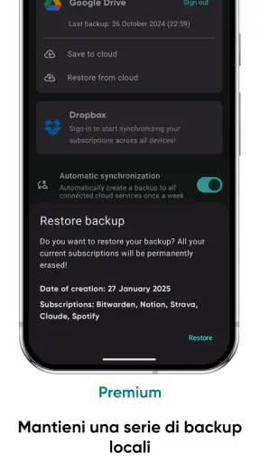 Tilla Premium screenshot