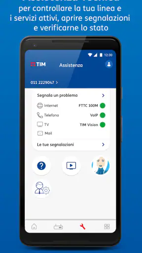 TIM Modem screenshot