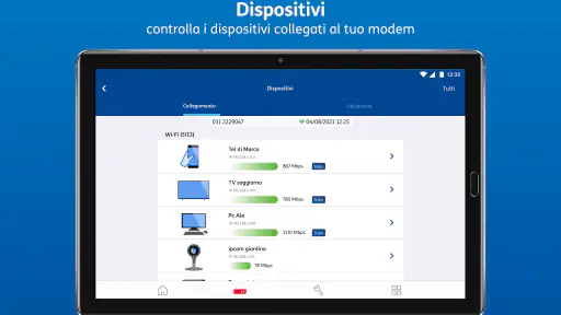 TIM Modem screenshot