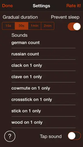Time Guru Metronome screenshot