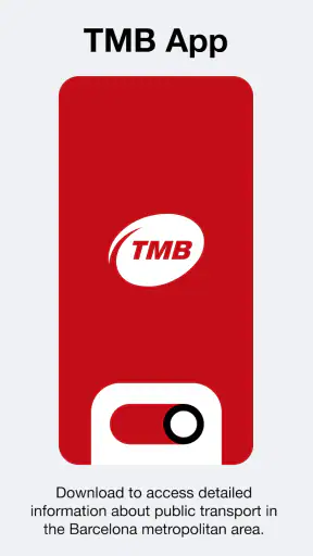 TMB App (Metro Bus Barcelona) screenshot