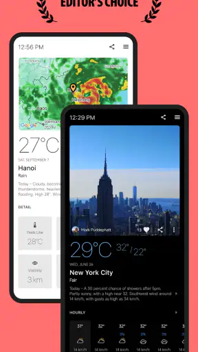 Today Weather: Radar e Widget screenshot