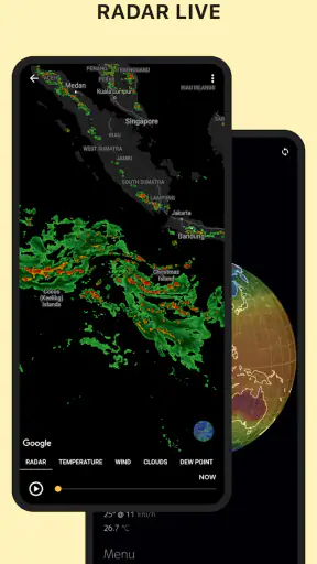 Today Weather: Radar e Widget screenshot