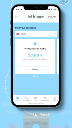 Toll Hopper Straßenreiseplaner screenshot