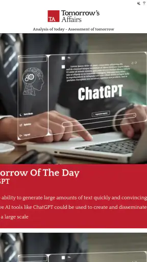 Tomorrow's Affairs screenshot
