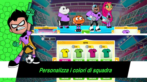 Toon Cup: gioca a calcio screenshot
