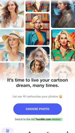 ToonMe editor e cartonizzarti screenshot