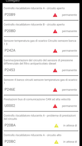 Tor Diagnostica OBD2 screenshot