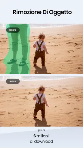 TouchRetouch: Rimuovi oggetti screenshot
