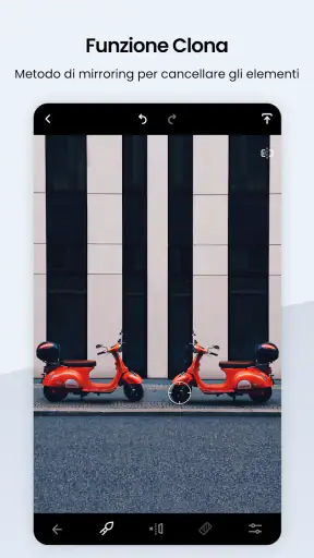 TouchRetouch: Rimuovi oggetti screenshot
