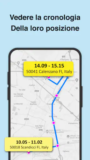 Traccia il cellulare screenshot