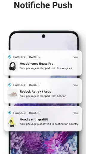 Traccia Pacco - pkge Mobile screenshot