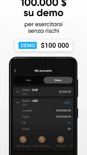 Trada facilmente Capital.com screenshot