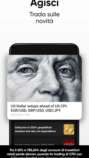 Trada facilmente Capital.com screenshot