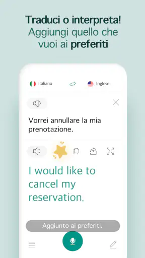 Traduttore vocale screenshot