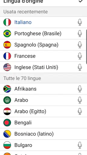 Traduttore Vocale Instant screenshot