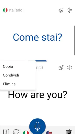 Traduttore Vocale Instant screenshot