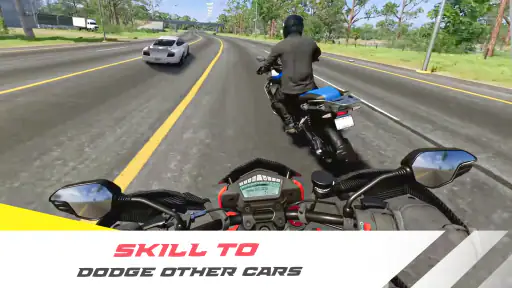 Traffic Bike Rush Driving City screenshot