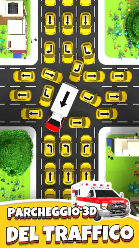 Traffico 3D Parcheggio Ingorgo screenshot