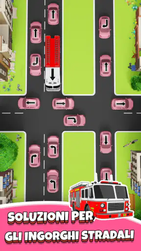 Traffico 3D Parcheggio Ingorgo screenshot
