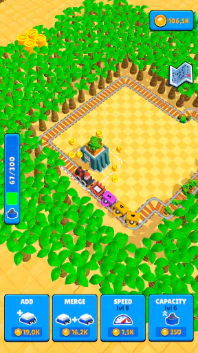 Train Miner: gioco ferroviario screenshot