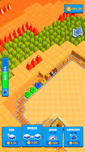 Train Miner: gioco ferroviario screenshot
