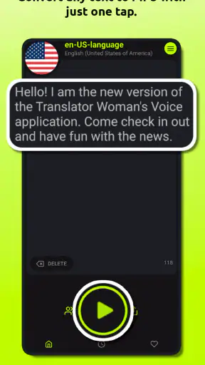 Translator Woman's Voice - TTS screenshot