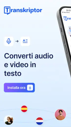 Trascrivere: Discorso al testo screenshot