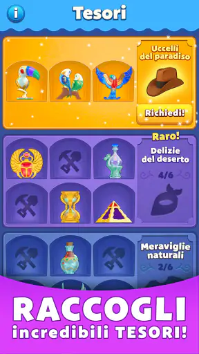 Treasure Party: risolvi puzzle screenshot