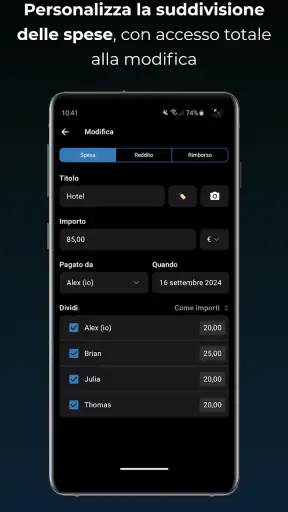 tricount - Spese condivise screenshot