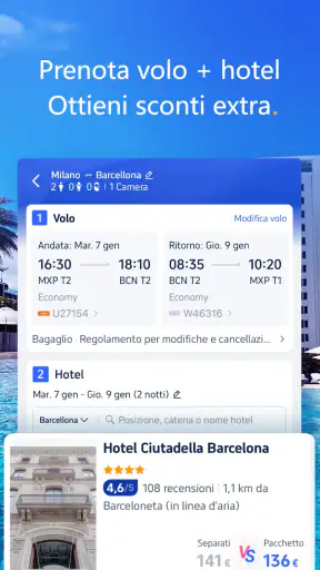 Trip.com: Voli, Treni, Hotel screenshot