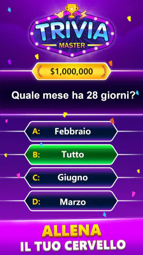 TRIVIA Master - Gioco a quiz screenshot
