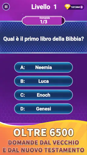 Trivia sulla Bibbia screenshot