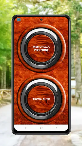 Trova auto parcheggiata - gps screenshot