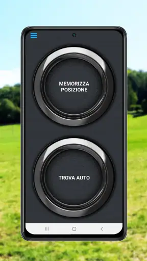 Trova auto parcheggiata - gps screenshot